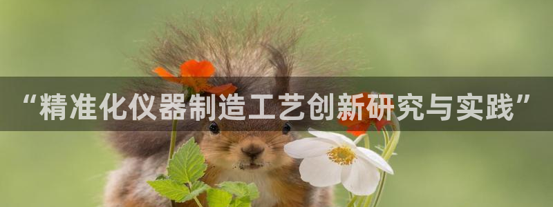 恒行娱乐蒋74OOO5：“精准化仪器制造工艺创新研究与实践”