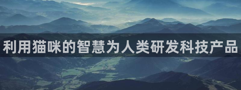 恒行注册全2O5O5O：利用猫咪的智慧为人类研发科技产品
