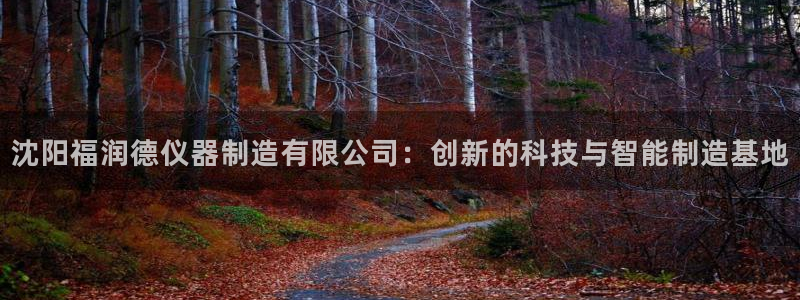 恒行2冯74OOO5：沈阳福润德仪器制造有限公司：创新的科技