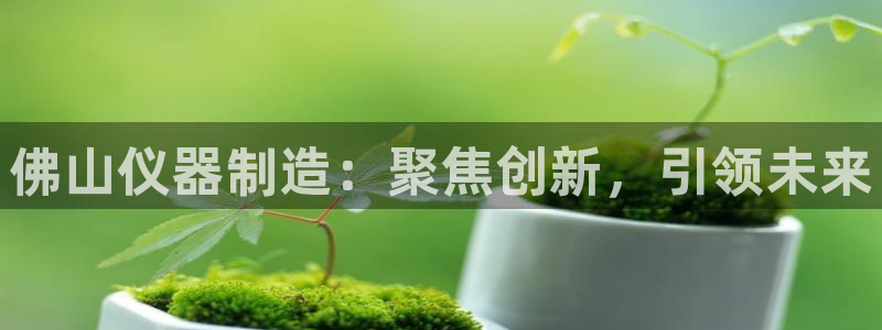 恒行2冯74OOO5：佛山仪器制造：聚焦创新，引领未来