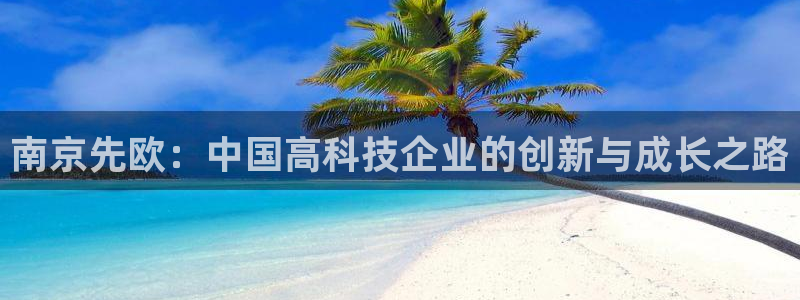 恒行彩票亏5千：南京先欧：中国高科技企业的创新与成长之路