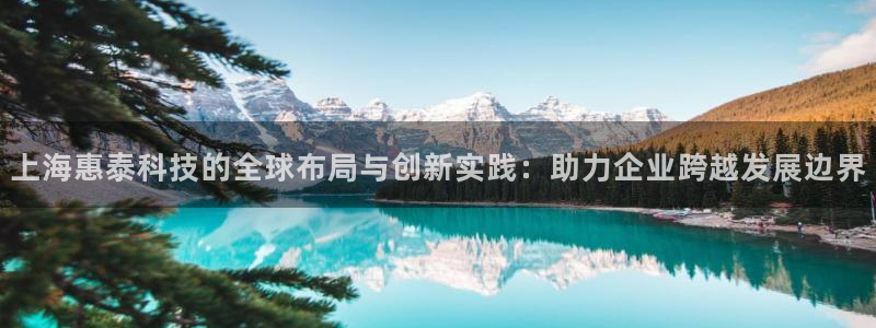 恒行2那74OOO5：上海惠泰科技的全球布局与创新实践：助力