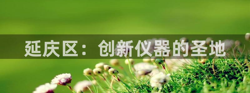 恒行娱乐蜗74ooo5指磁：延庆区：创新仪器的圣地