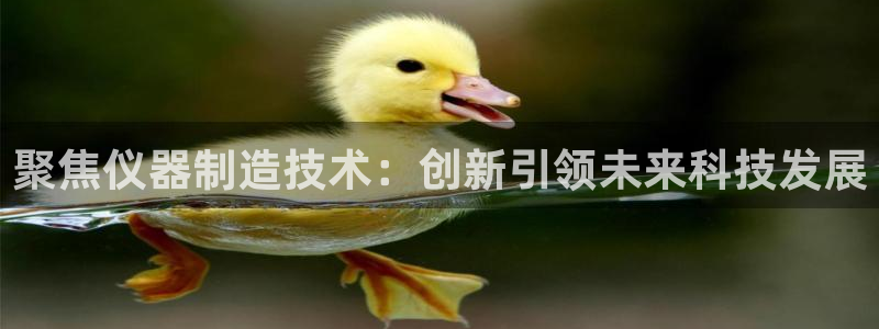 恒行注册招收6ll5l指定：聚焦仪器制造技术：创新引领未来科