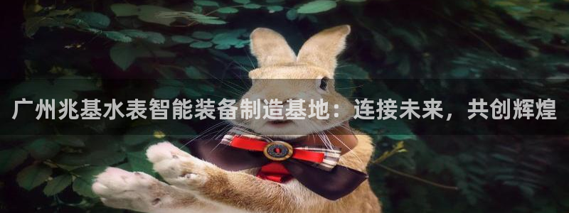 恒行2冯74OOO5：广州兆基水表智能装备制造基地：连接未来
