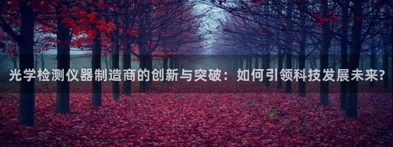 恒行2地74OOO5：光学检测仪器制造商的创新与突破：如何引